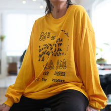 ONE-OFF ~ SORRY I AM AN ARTIST ~ golden long sleeve (size XL)