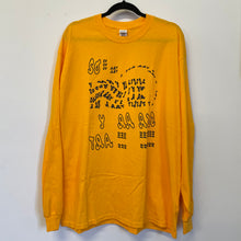 ONE-OFF ~ SORRY I AM AN ARTIST ~ golden long sleeve (size XL)