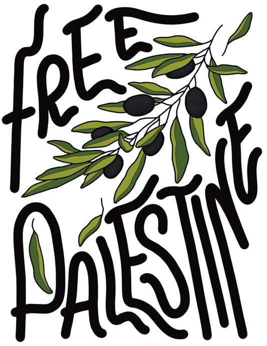 FREE PALESTINE poster (free to use)