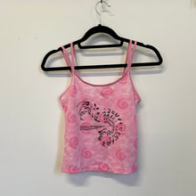 ONE-OFF ~ pink QUEER strappy top