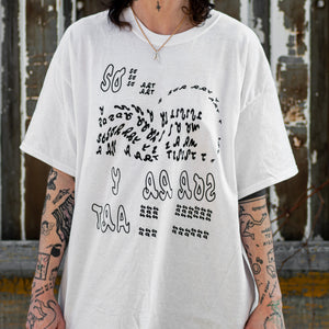 (white) SORRY I AM AN ARTIST tee